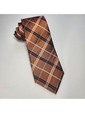 Tommy Hilfiger Necktie Men's Silk Tie 100% Italian Silk Neck Tie New